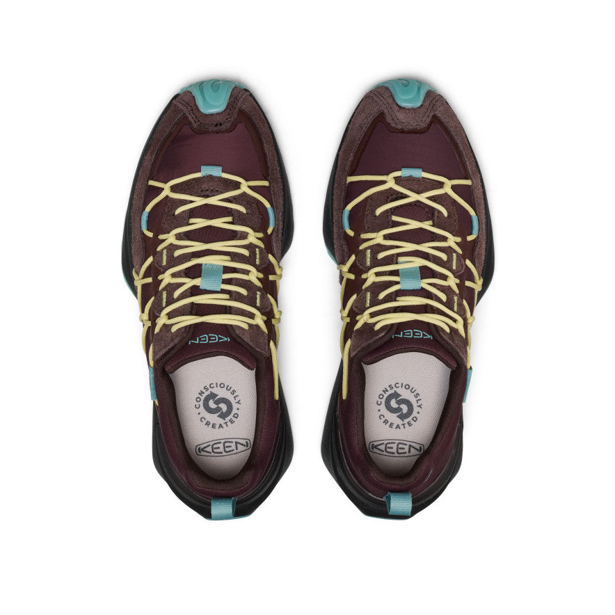 Women's UNEEK Trekker Sneaker | Huckleberry/Lemon Grass - Image 4
