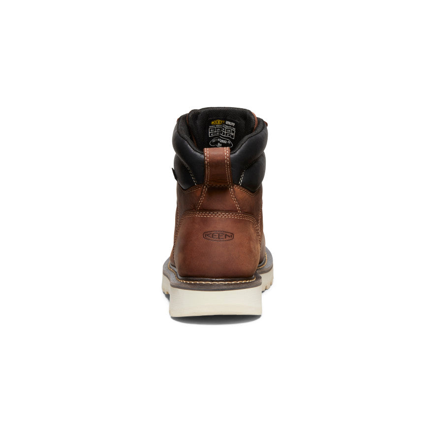 Men's Cincinnati 6 Waterproof 90?? Heel Boot (Soft Toe) | Tuscan Red/Sandshell - Image 5