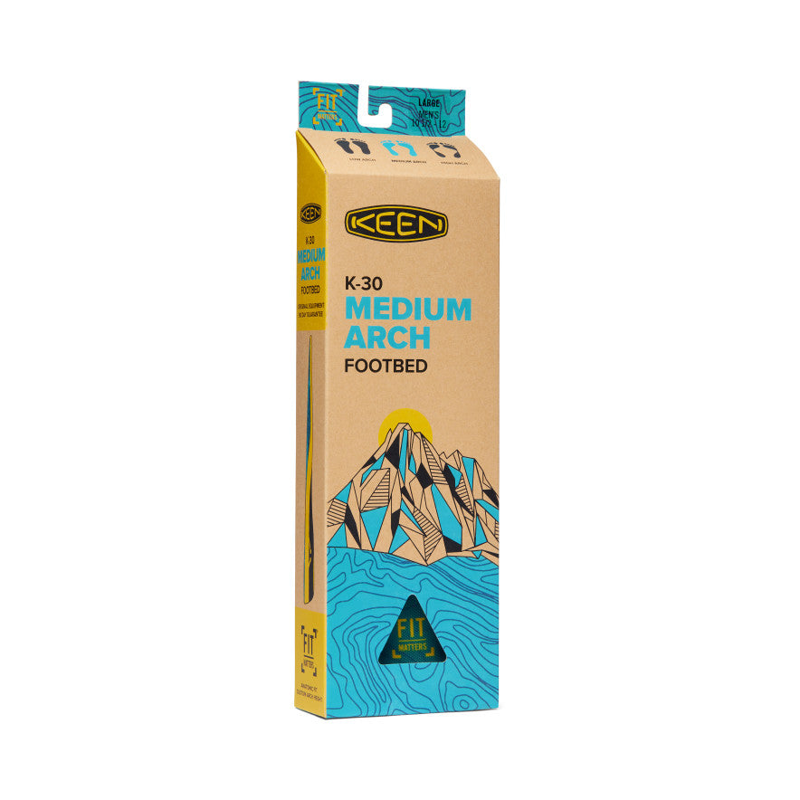 Men's Outdoor K-30 Medium Arch Insole | Blue - Image 5