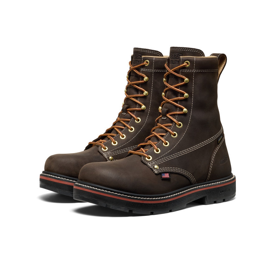 Men's Liberty 8 Waterproof 90?? Heel Boot (Carbon Toe) | Coffee Bean/Black - Image 2