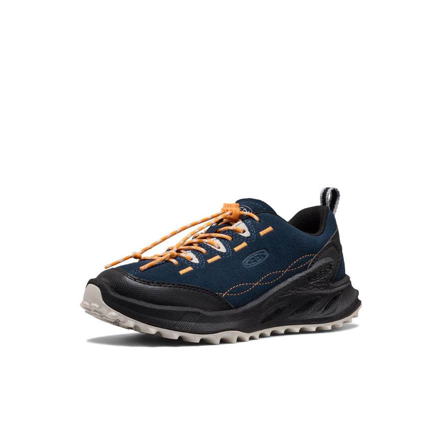 Big Kid's Jasper Zionic Sneaker | Naval Academy/Flame Orange - Image 3