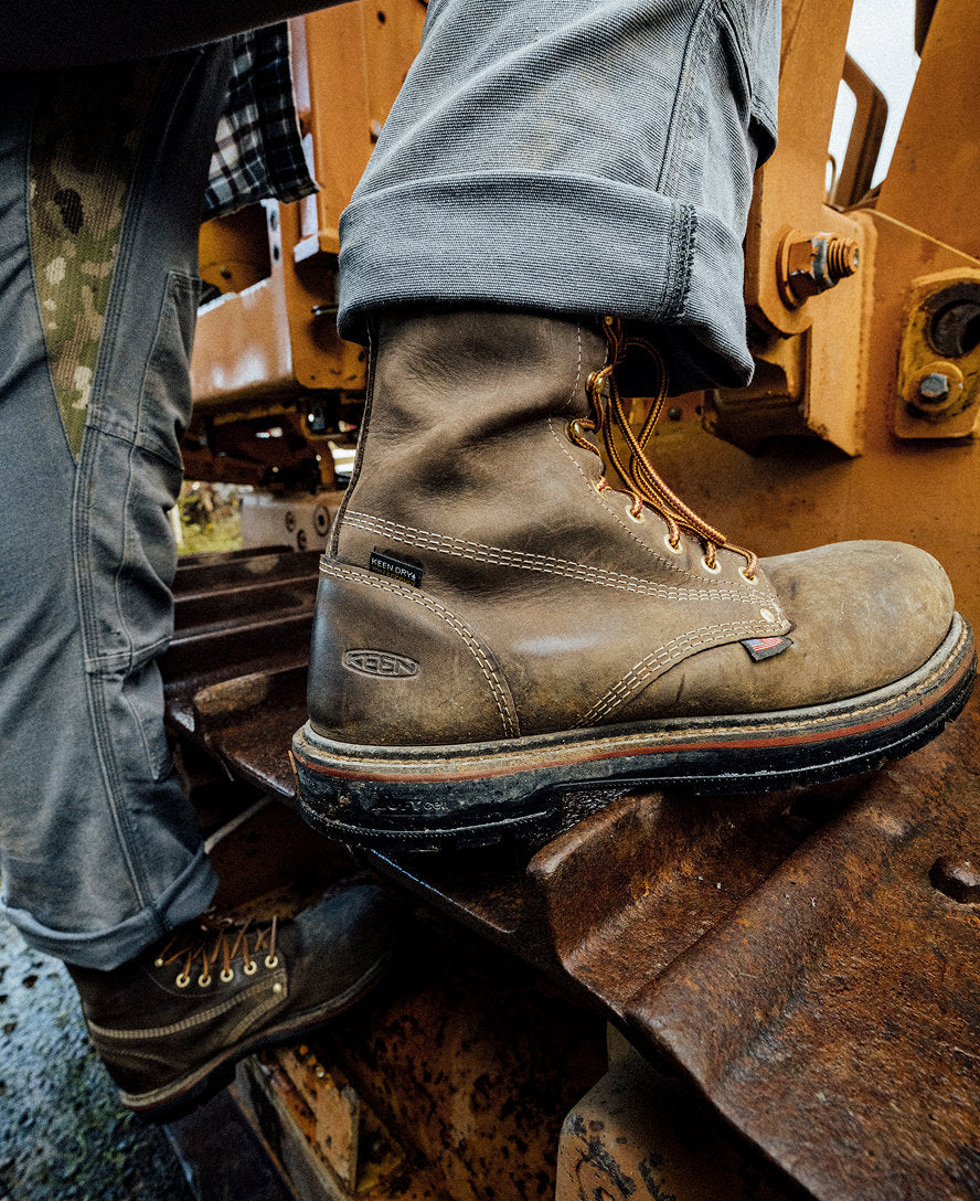 Men's Liberty 8 Waterproof 90?? Heel Boot (Carbon Toe) | Coffee Bean/Black - Image 8