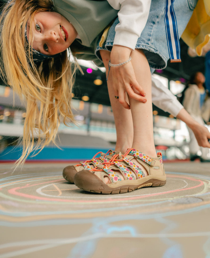 Little Kids' Newport H2 | Raspberry/Giggle Pink - Image 8
