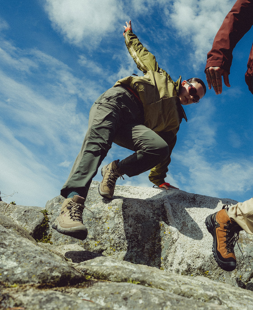 Women's Targhee IV Waterproof Hiking Boot | Brindle/Nostalgia Rose - Image 9