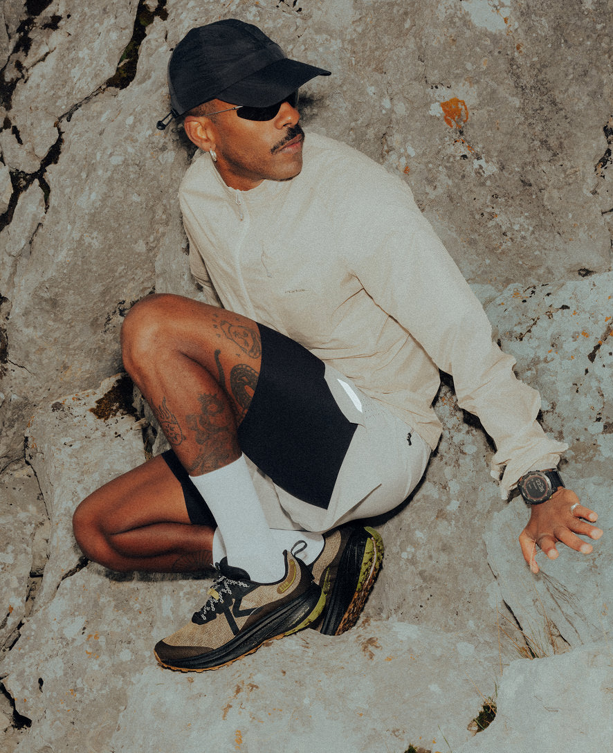 Men's Roam Trail Running Shoe | Magnet/Burnt Brick - Image 9