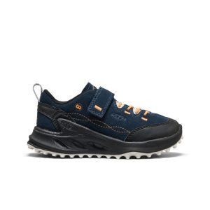 Little Kid's Jasper Zionic Sneaker  |  Naval Academy/Flame Orange